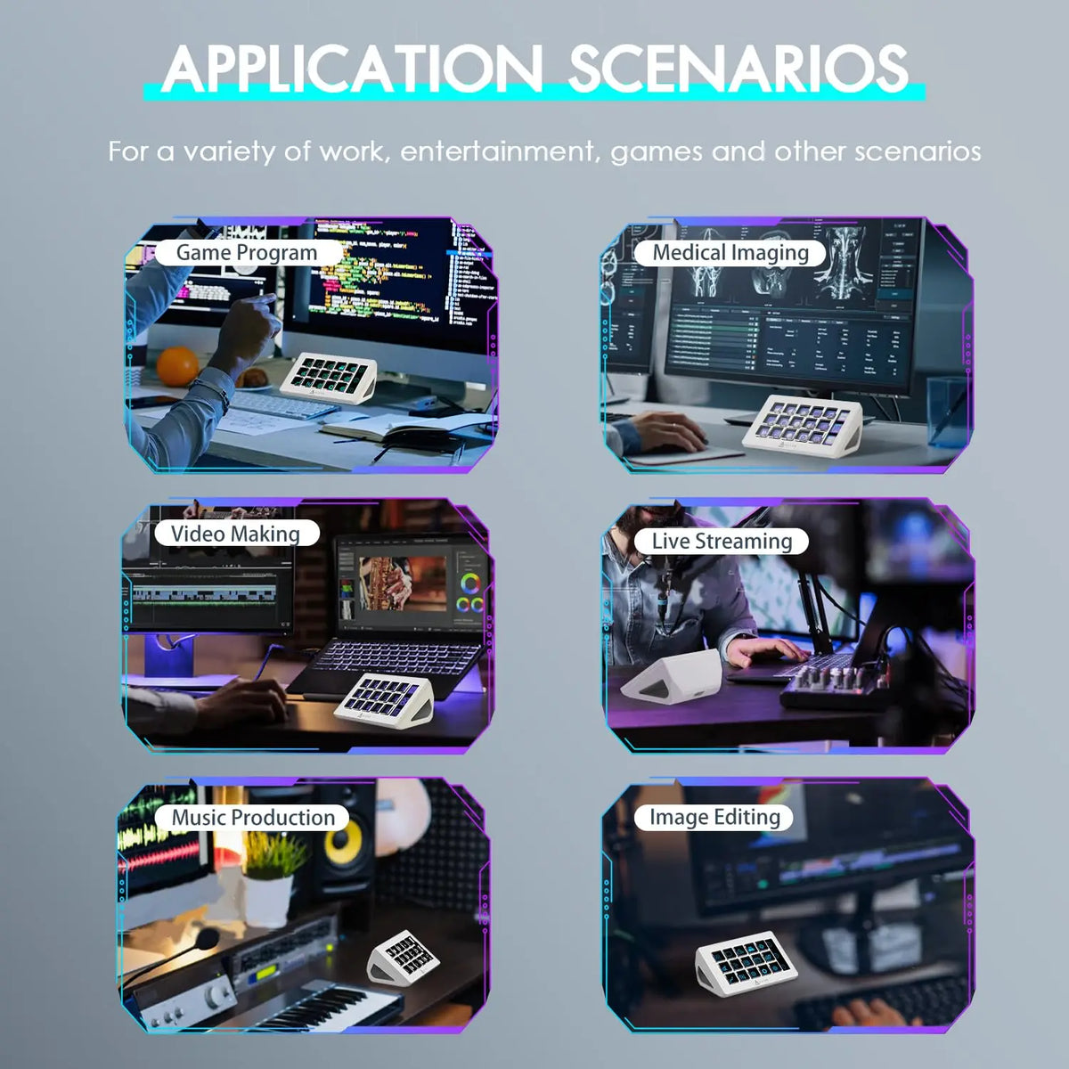 Attack Shark AKP153 Stream Deck With 15 Custom Keys