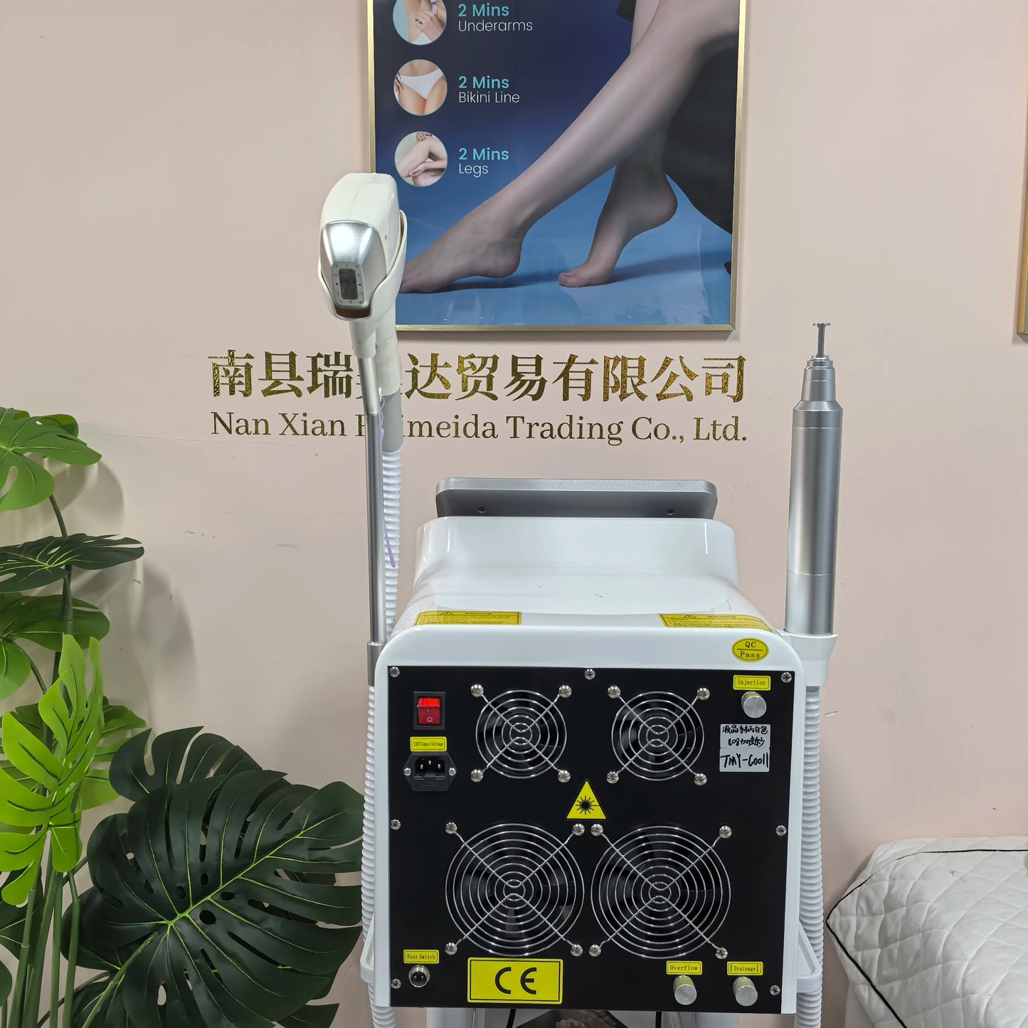 Myoslim 2in1 Diode Laser Hair And Tattoo Removal Machine 808nm