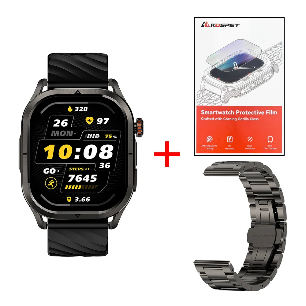 KOSPET Magic P10 GPS Smartwatch With AMOLED Screen GNSS