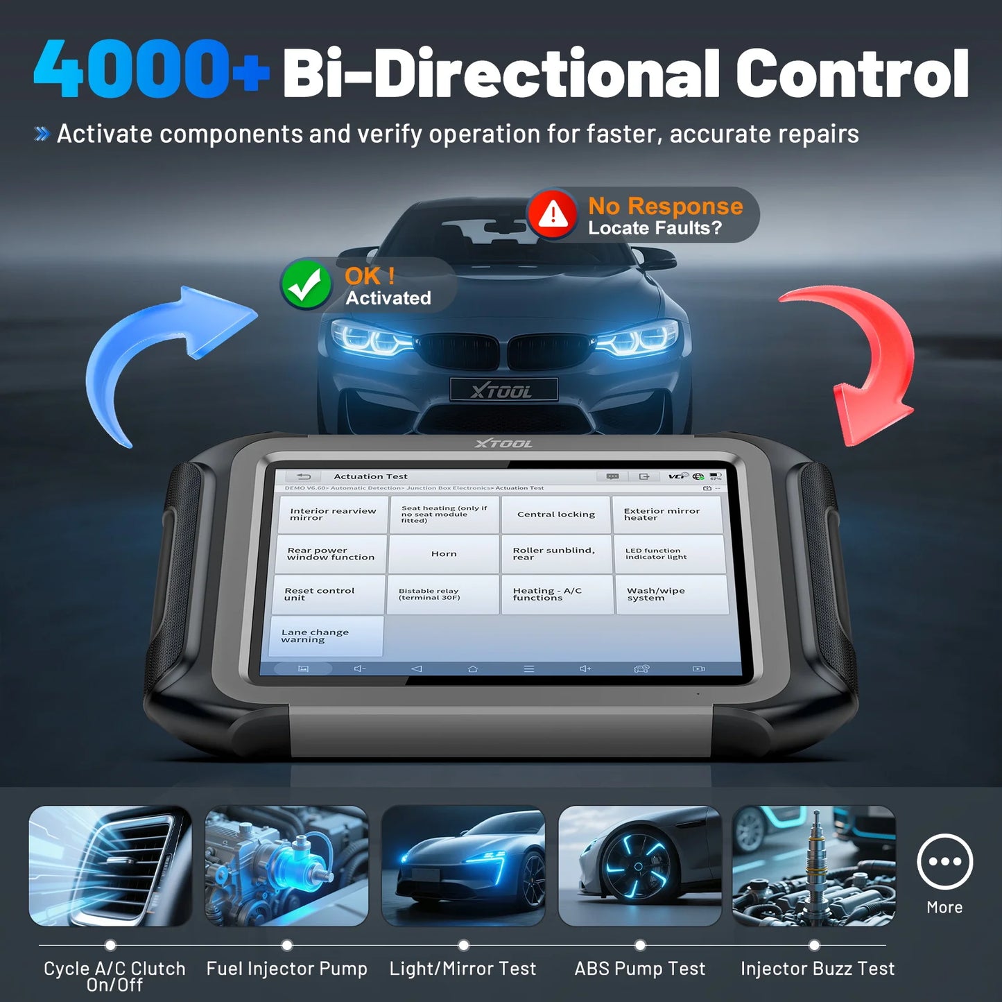 XTOOL D9S Pro All Systems Diagnostic Tool With Key Programming