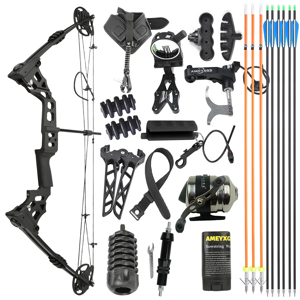 Adjustable Compound Bow For Hunting And Archery Target Shooting