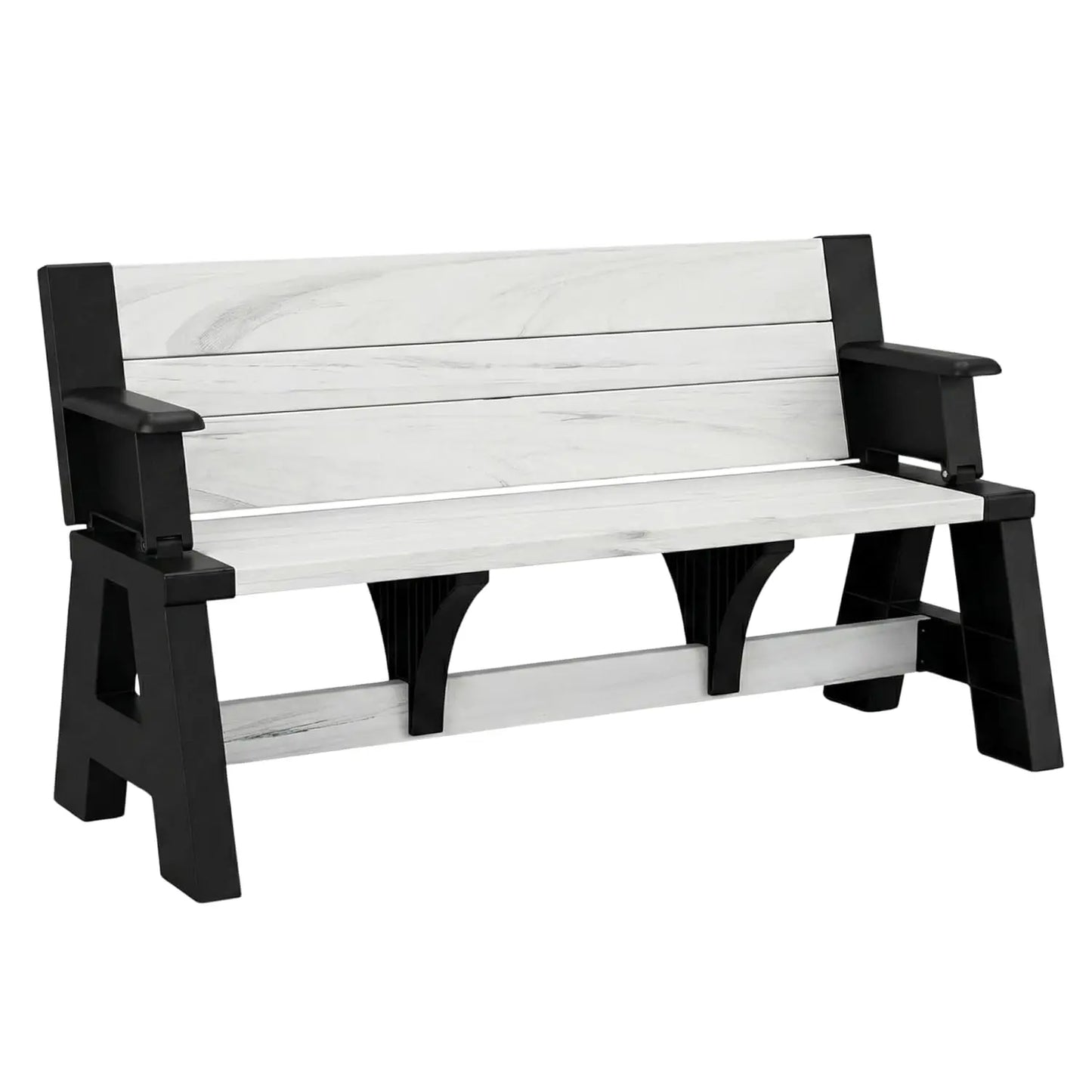 Gen 1 Space-Saving 2-In-1 Outdoor Bench To Picnic Table