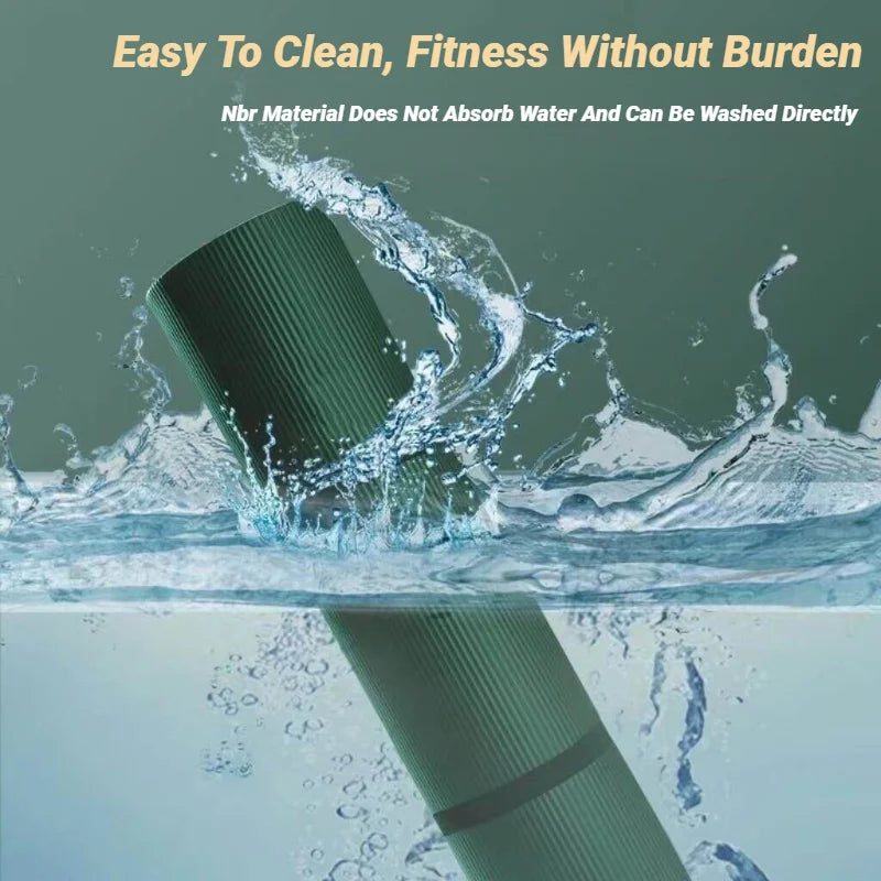 StarMap Thickened NBR Non Slip Yoga Mat For Fitness Gym