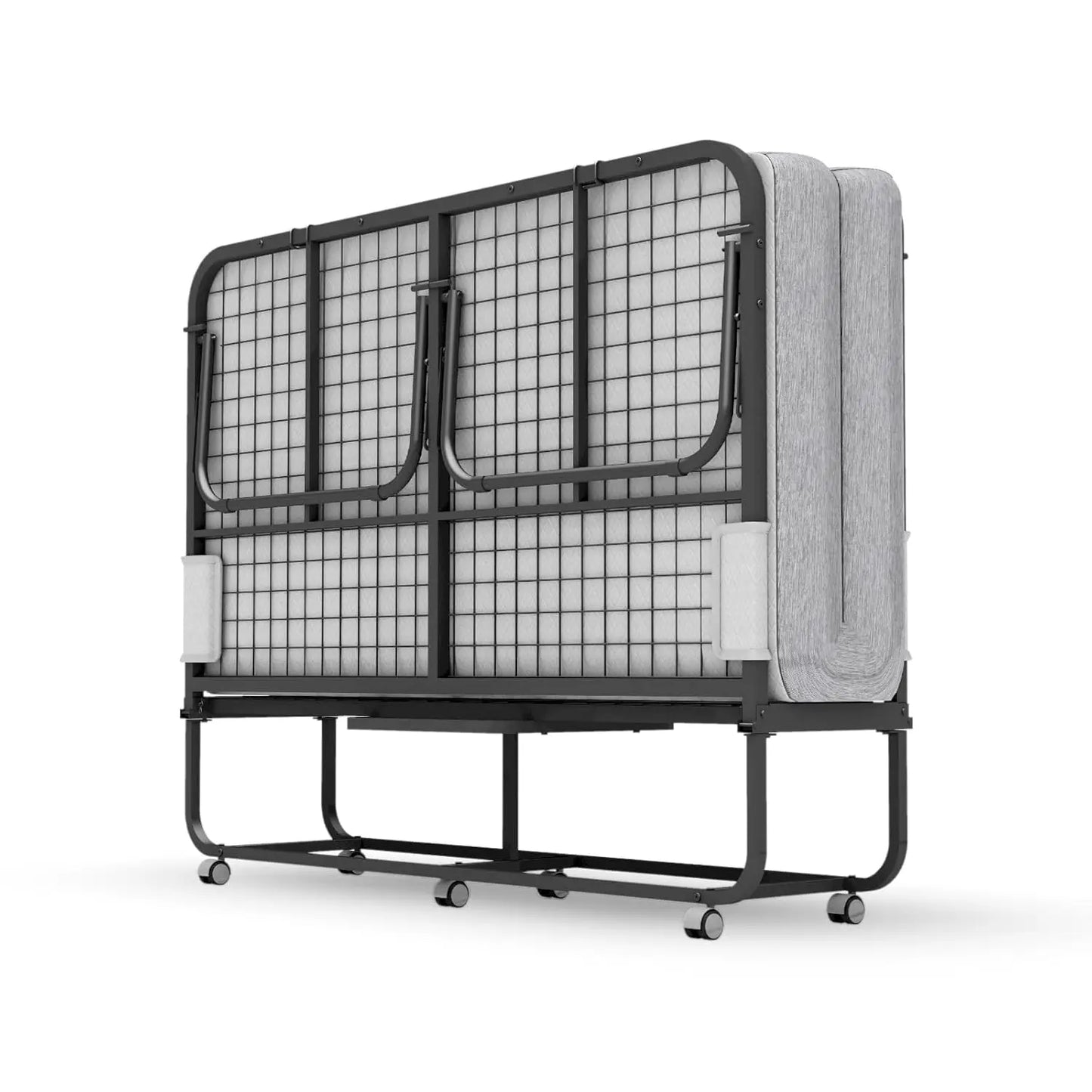 Folding Bed With Mattress Rollaway Guest Bed For Home Use