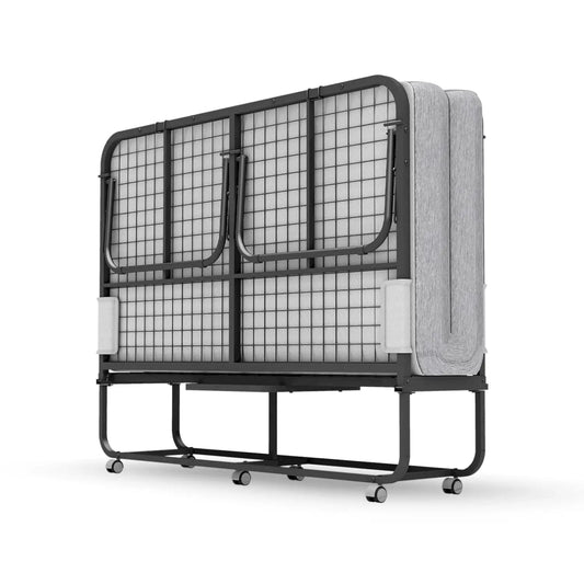 Folding Bed With Mattress Rollaway Guest Bed For Home Use