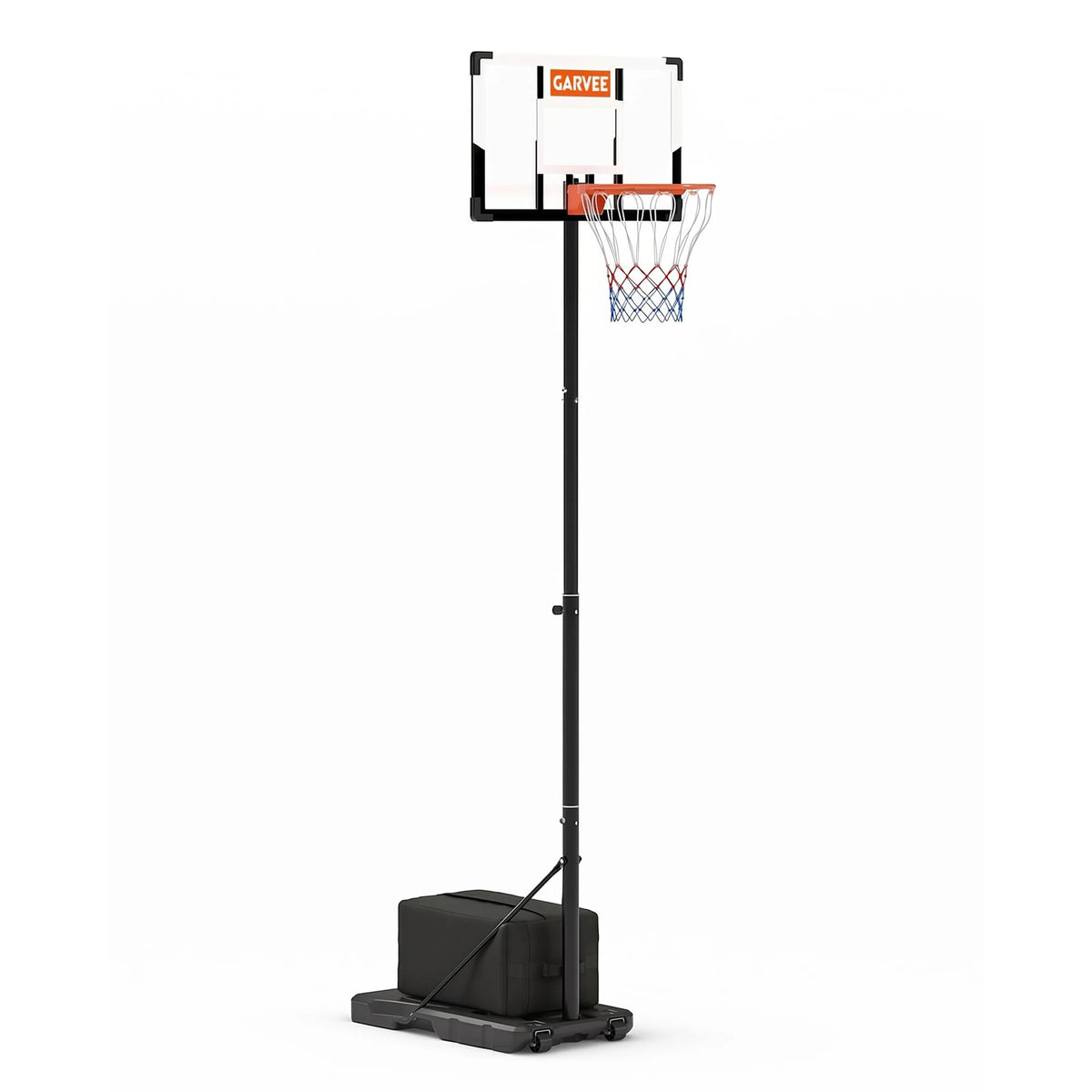 Himiss Portable Adjustable Basketball Hoop With Backboard And Wheels