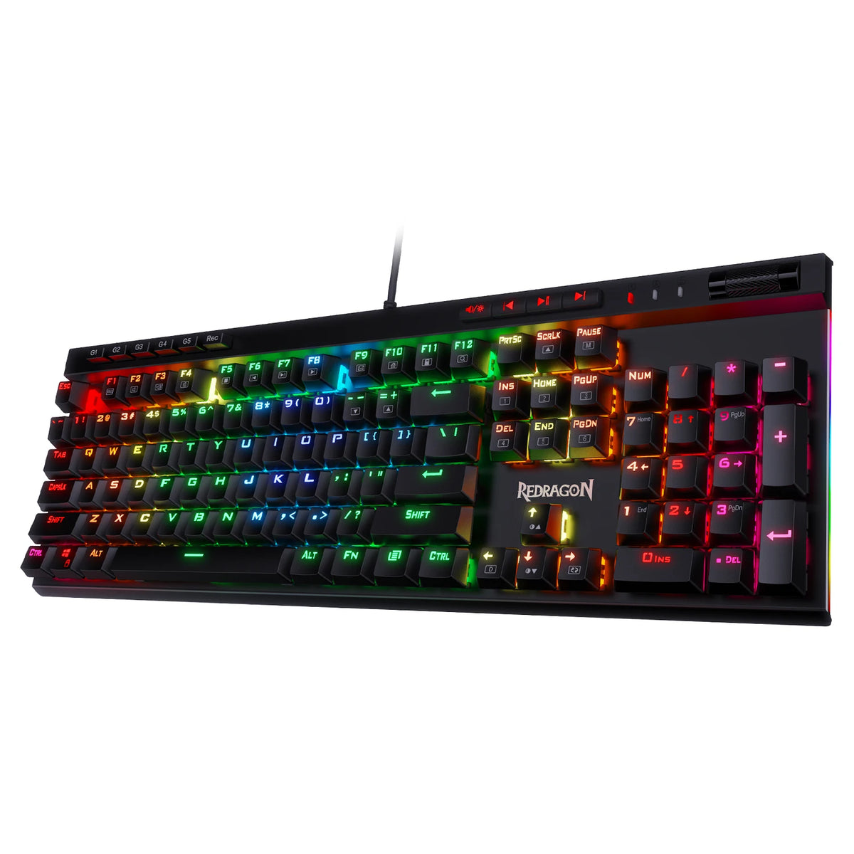 Redragon K580 Vata RGB LED Backlit Mechanical Gaming Keyboard