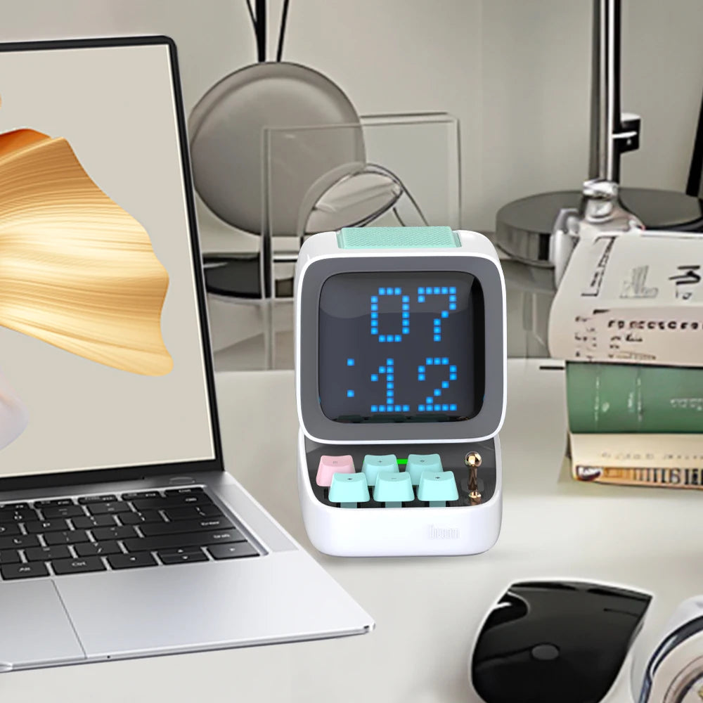 Divoom Ditoo Pro Bluetooth Desktop Speaker With Pixel Art Clock
