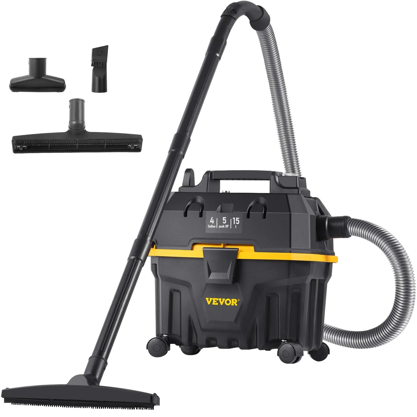 SucceBuy Portable Wet Dry Vacuum Cleaner For Car Home 1200W