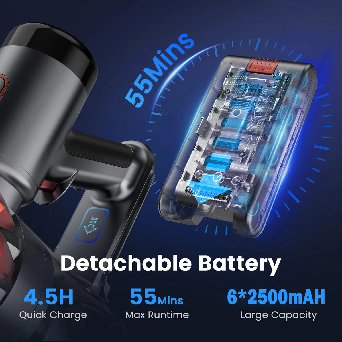 Inse S3P Cordless Vacuum Featuring Led Display And Strong Suction