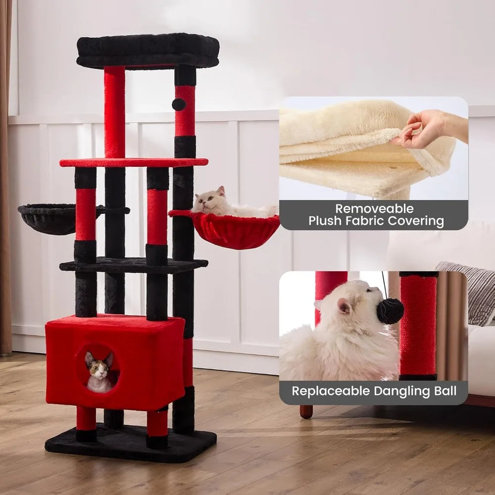 NBVCX Extra Large Multi Level Cat Tree Tower
