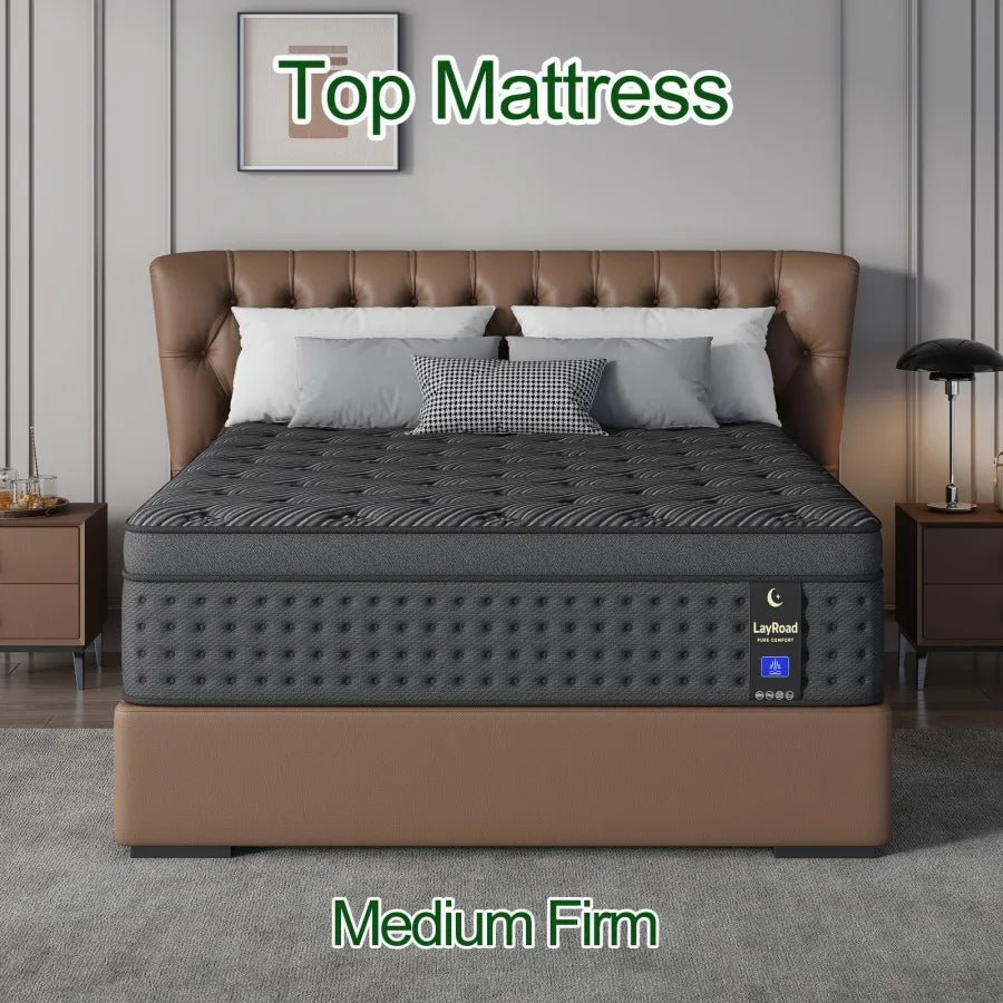 Memory Foam Hybrid Mattress With Pocket Springs For Support Comfort