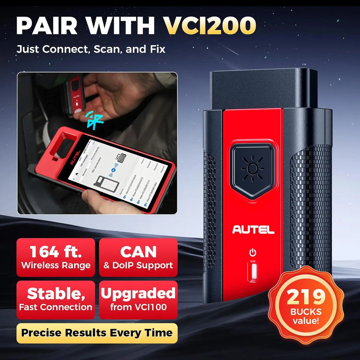 Autel KM100 Universal Smart Key And Fob Programmer