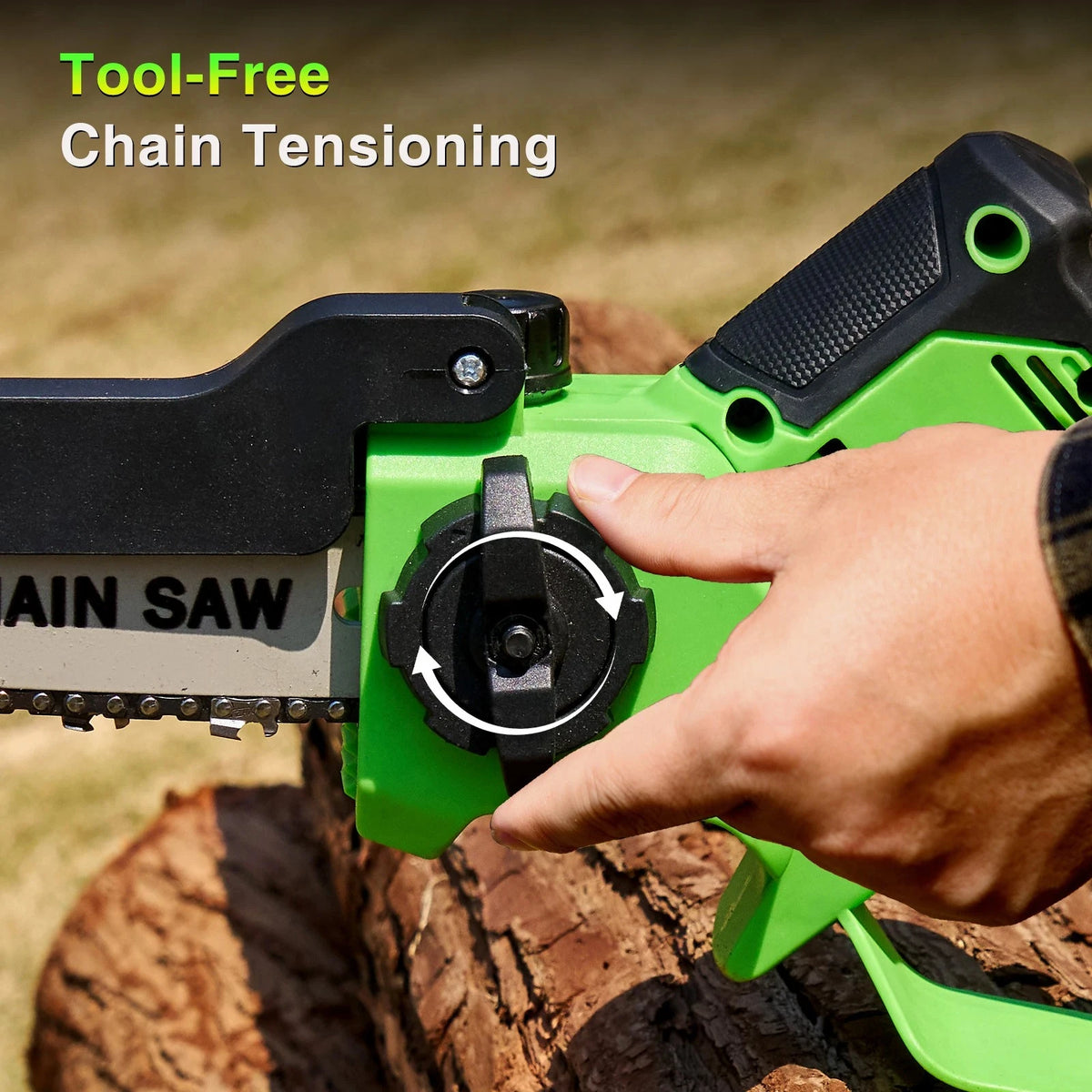 Taskstar Cordless Brushless Pruning Saw With Rechargeable Batteries