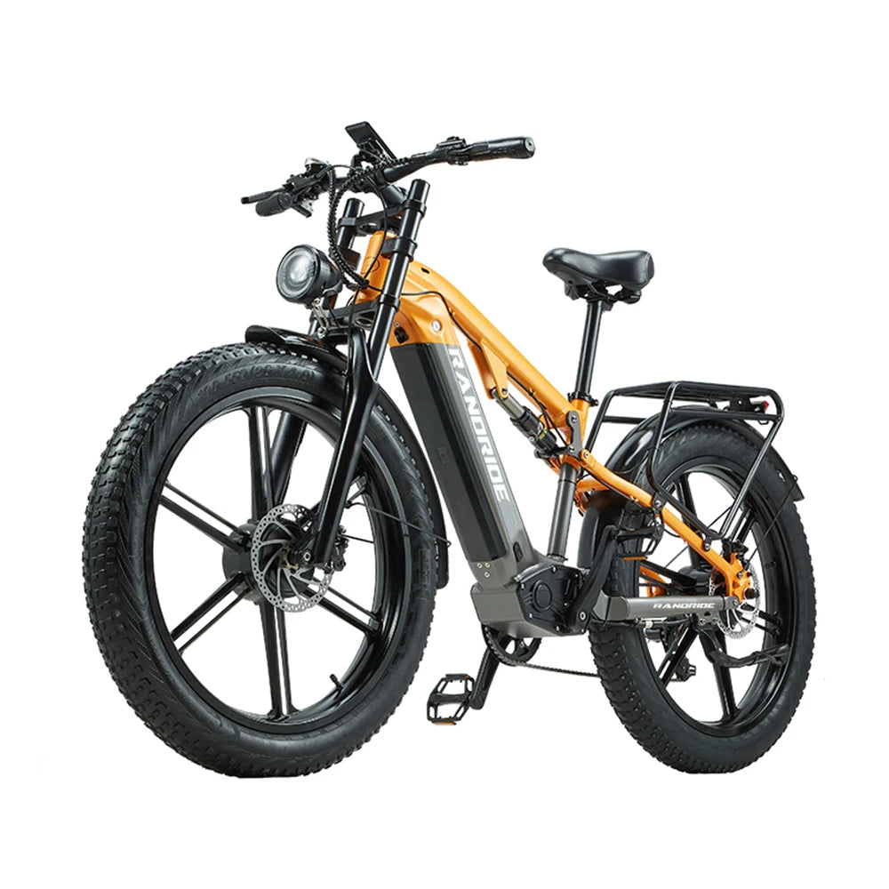 RANDRIDE Dual Motor Electric Mountain Bike With Hydraulic Brakes