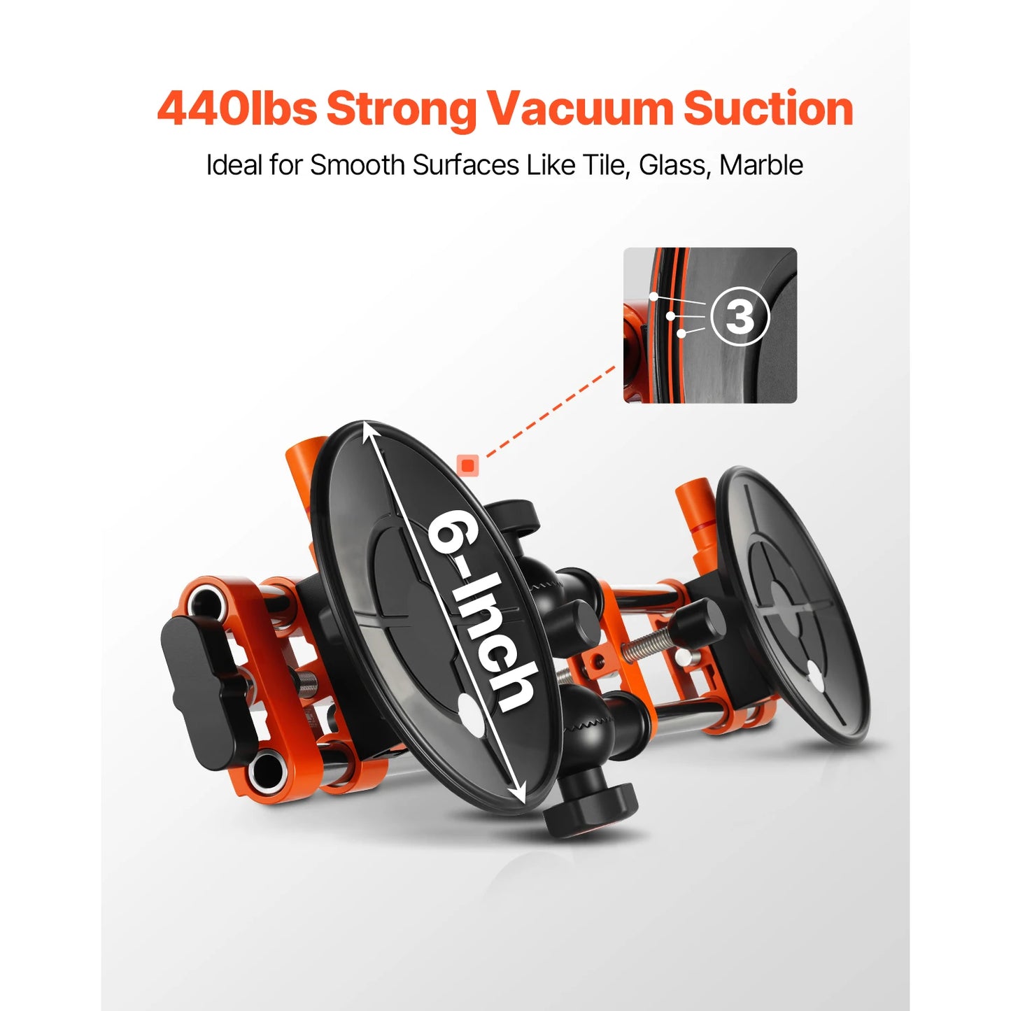 VEVOR 2 Pack Seam Setter For Tile Joining And Leveling