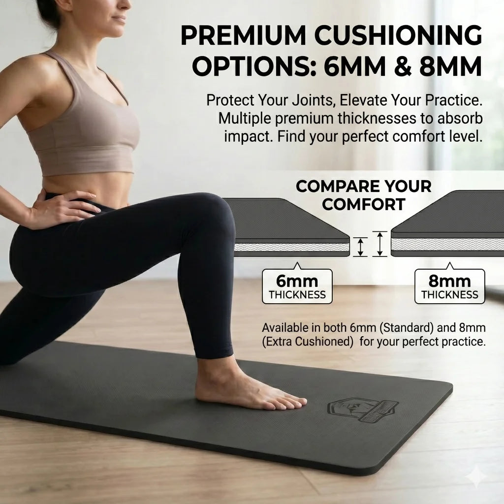 Hapbear Premium TPE Yoga Mat With Non Slip Portable Design