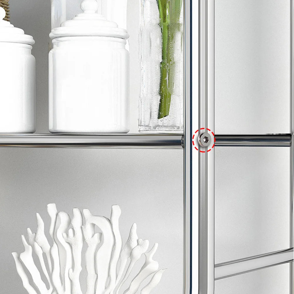 Himiss Over The Toilet Storage Shelf Metal Bathroom Organizer Rack