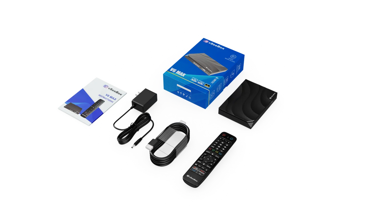 Android V6 Max Streaming Media Box With 8K Display