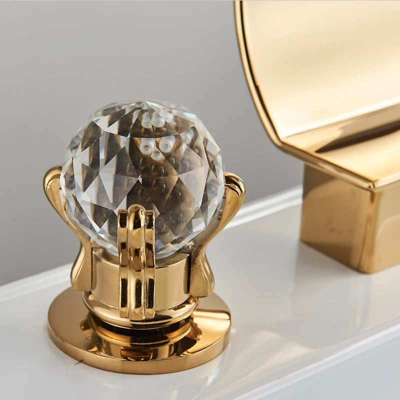 Shinesia Vessel Sink Bathroom Faucet With Hot And Cold Water