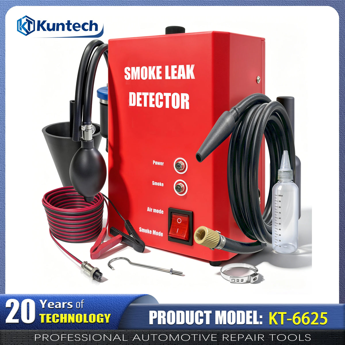 Professional Automotive Smoke And Vacuum Leak Testing Tool
