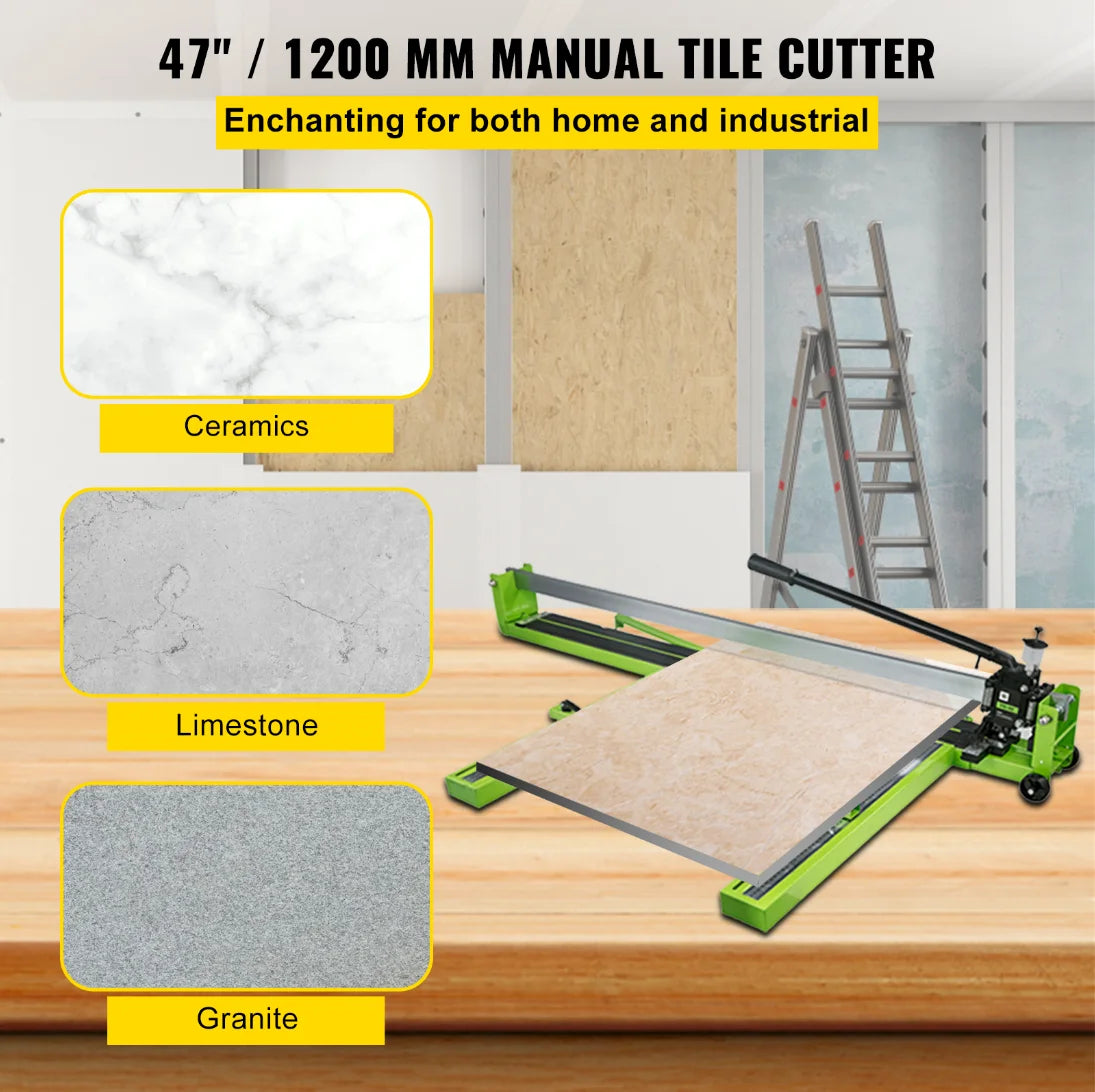 Manual Tile Cutter Infrared Laser Positioning For Porcelain Ceramic Tiles