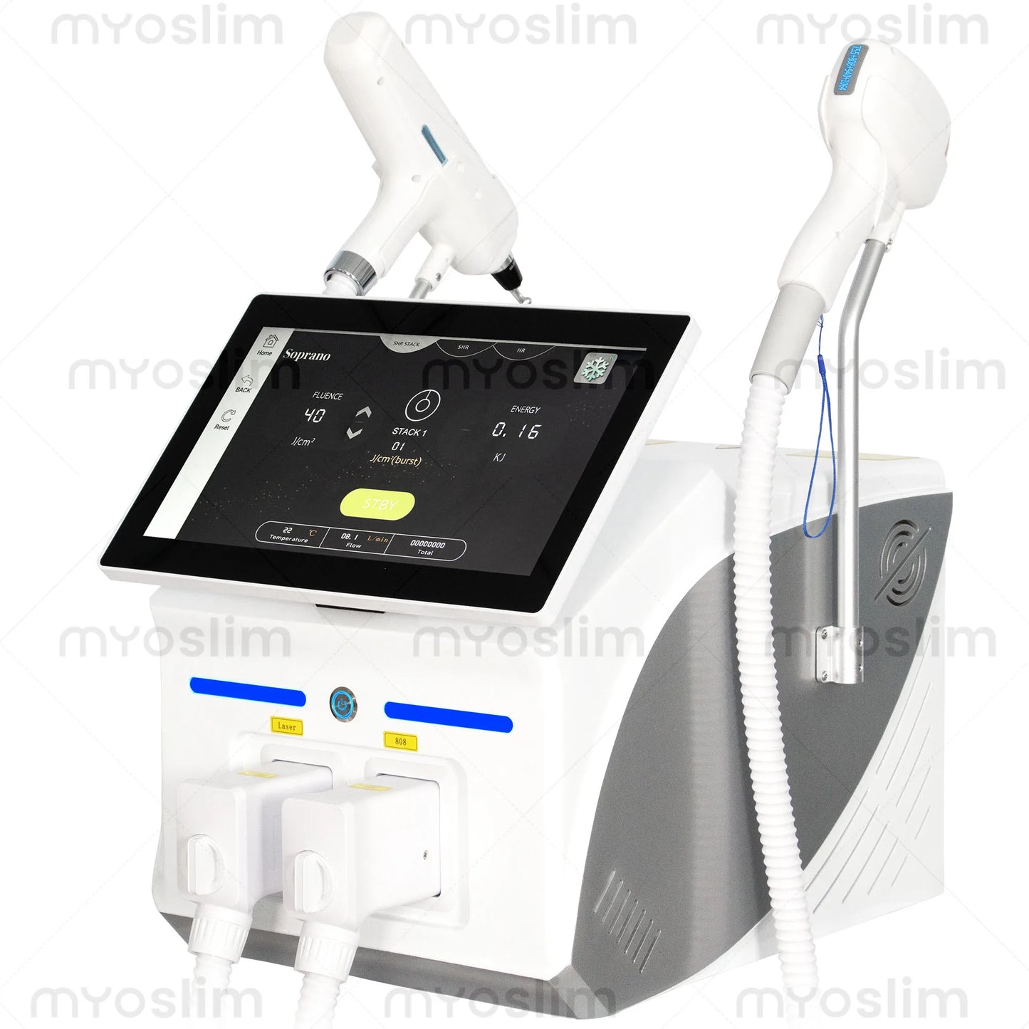 MYOSLIM 2-in-1 Hair Removal and Tattoo Laser Machine