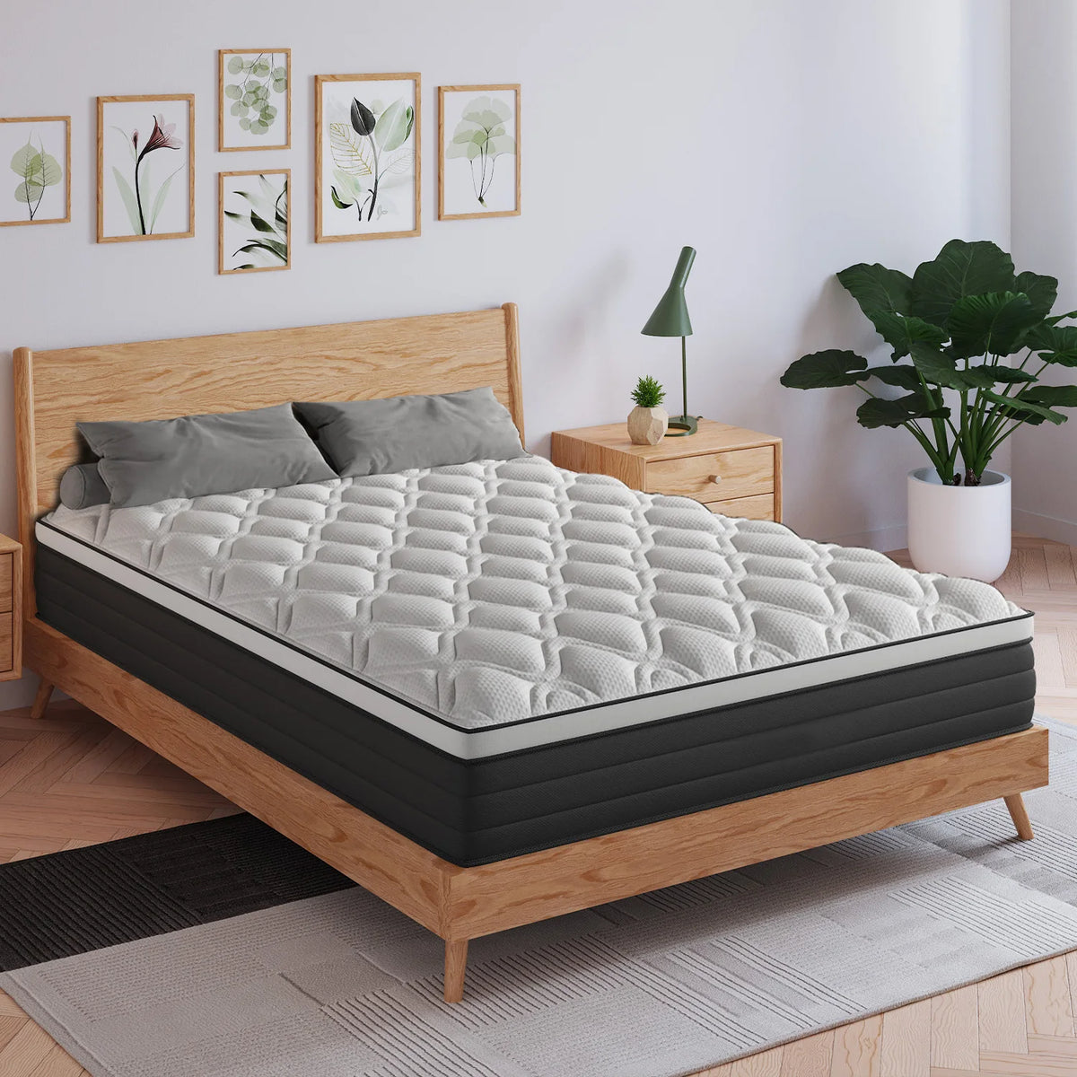 Sweetlove Gel Memory Foam Hybrid Pocket Spring Mattress Motion Isolation