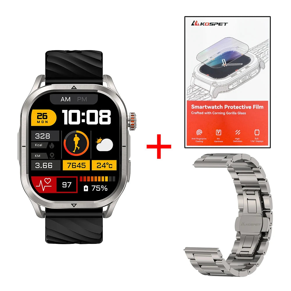 KOSPET Magic P10 GPS Smartwatch With AMOLED Screen GNSS