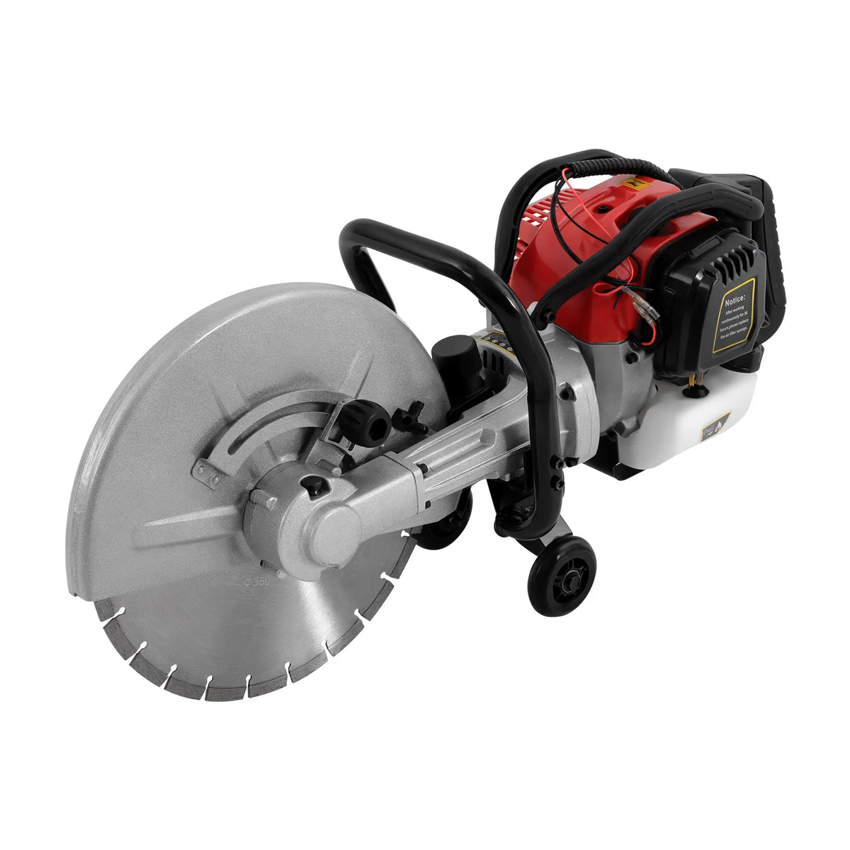 CNCEST Gas Concrete Cutting Saw 52cc 2-Stroke For Cement