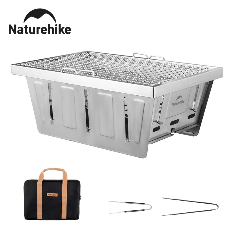 Naturehike Portable Charcoal Grill For Camping And Outdoor Cooking