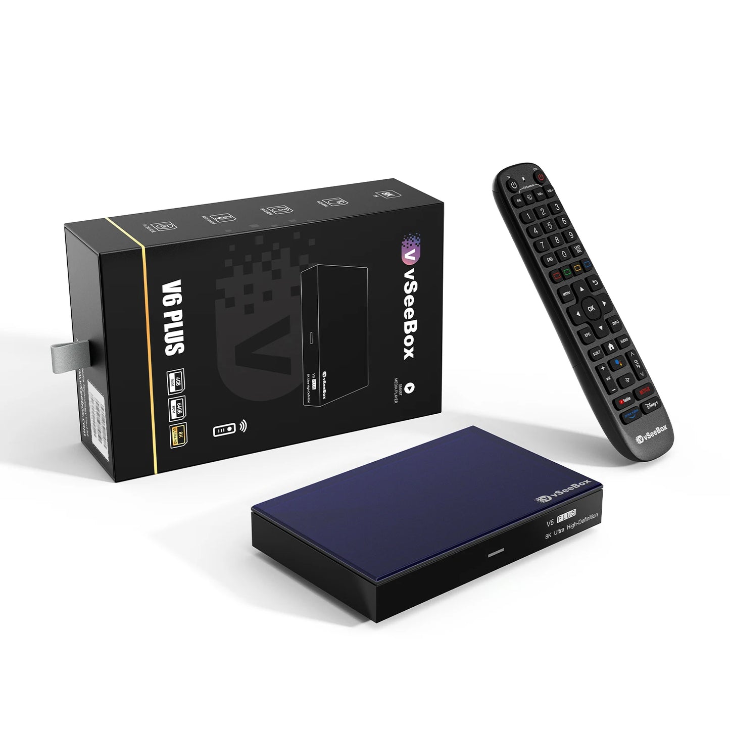 VseeCzydore VseeBox V6 Plus 8K Android TV Box With Voice