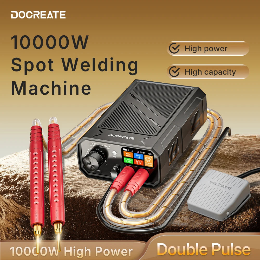 TK-20P 10000W Spot Welder For Battery Pack Dual Pulse 0.3mm