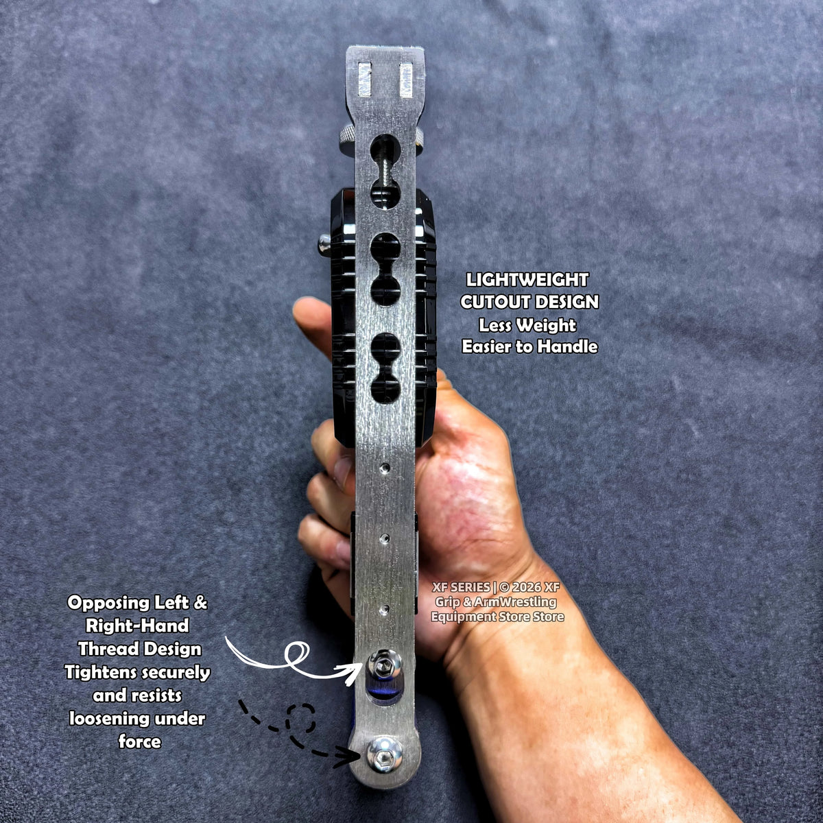 XF300GT Electronic Counting Grip Strength Dynamometer With Linear Rail