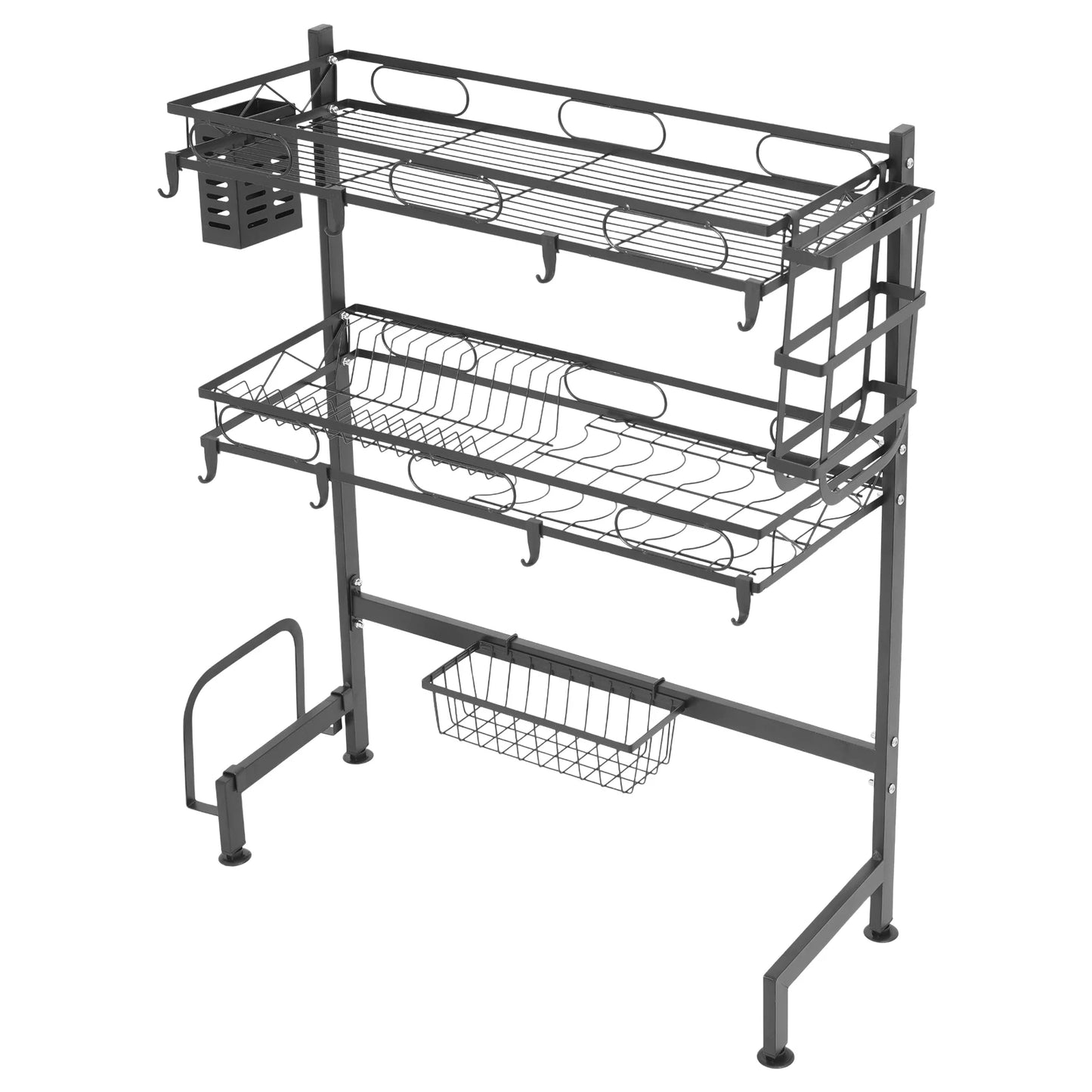 Bymaocar Two-Tier Over Sink Dish Drying Rack For Kitchen