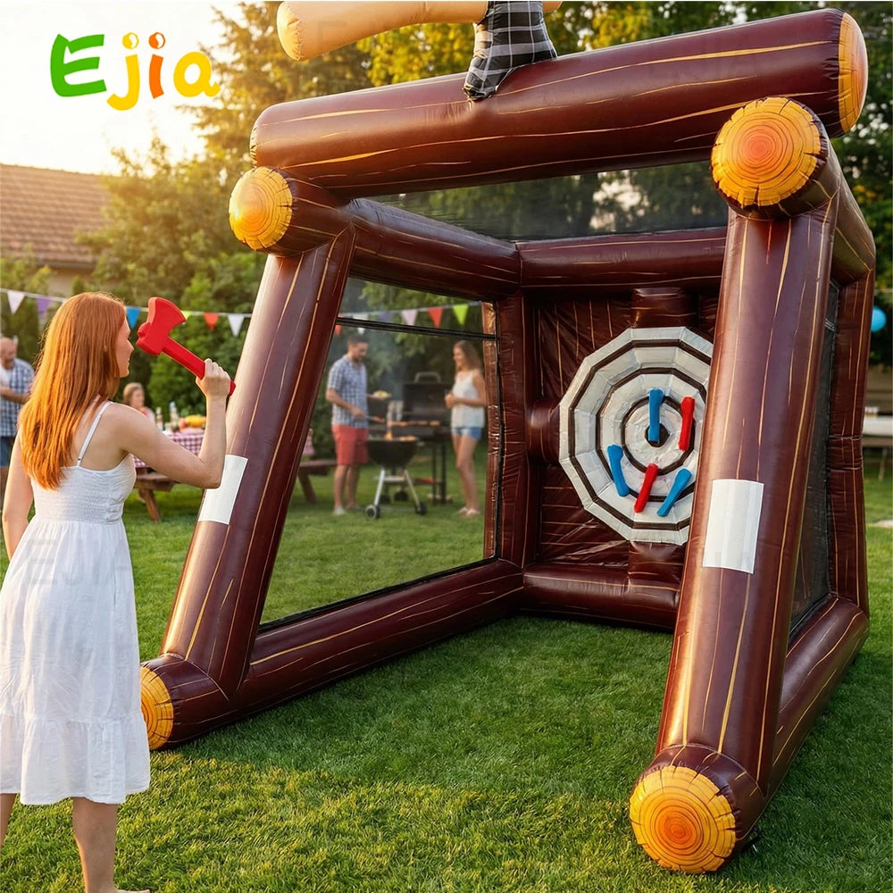 Ejia Inflatable Axe Throwing Target Outdoor Toss Game