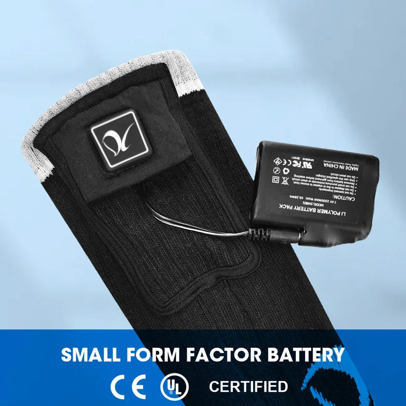 Savior Heat Electric Heated Socks With Three Level Temperature Control