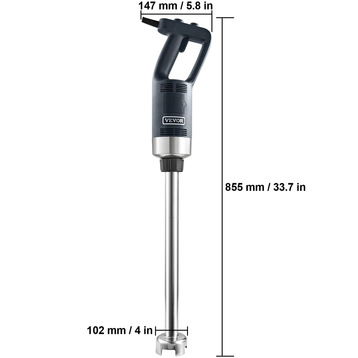 SucceBuy Commercial Immersion Blender Heavy Duty Variable Speed Mixer