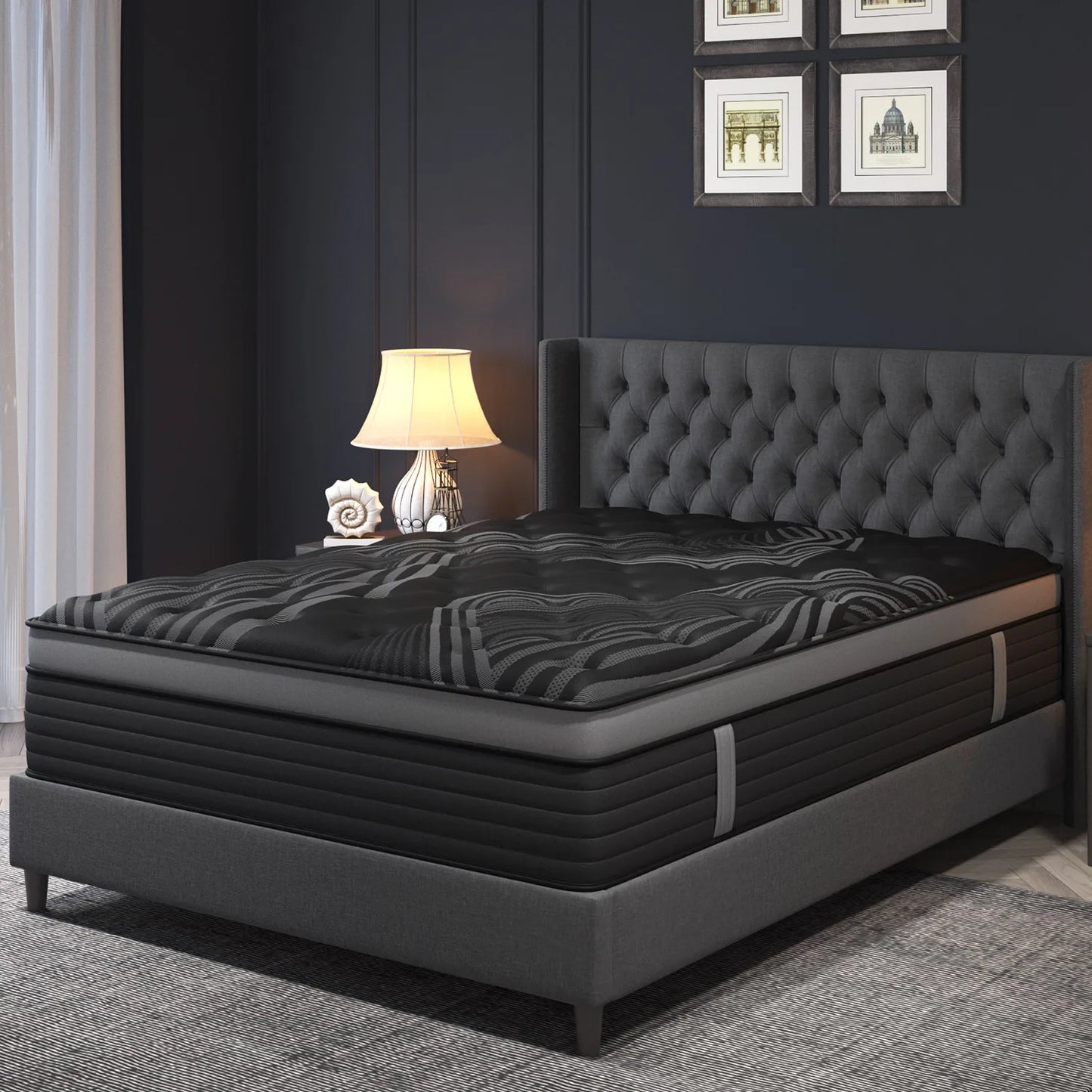 Sweetlove Gel Memory Foam Hybrid Mattress With Pocket Springs