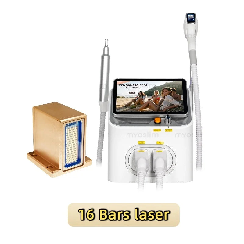 Myoslim 5000W Diode Hair Removal And Skin Rejuvenation Machine