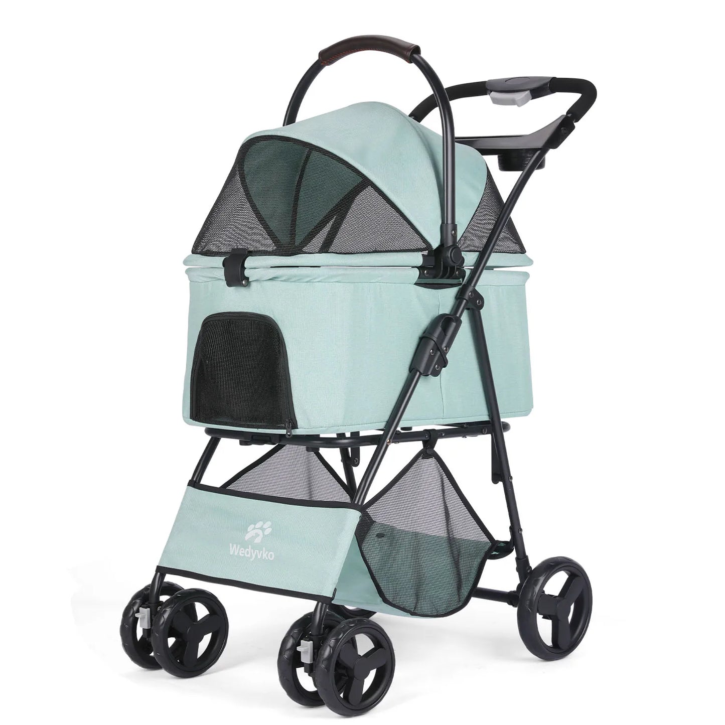 3 In 1 Pet Stroller With Carrier For Small-Medium Pets