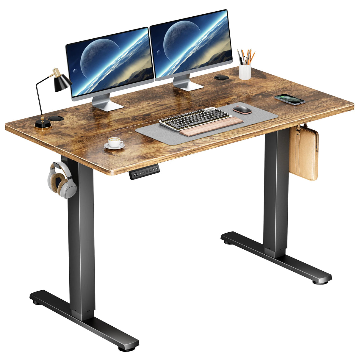 Jhk Electric Standing Desk Height Adjustable Ergonomic Sit Stand Table