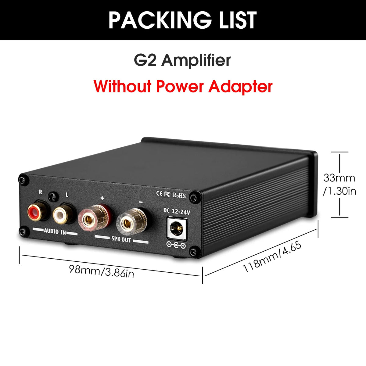 Douk Audio G2 Mono Digital Amplifier For Home Entertainment
