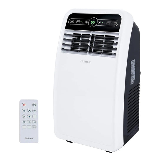 Shinco 8000 BTU Portable Air Conditioner With Dehumidifier And Fan