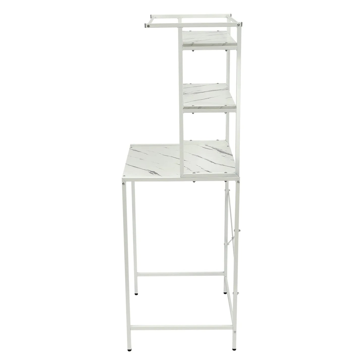 3-Tier Over Washer Dryer Storage Shelf For Towels And Clothes