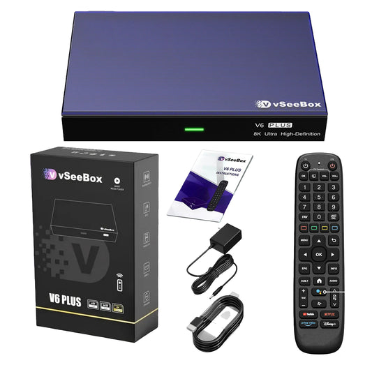 JISYONK V6 Plus 8K Voice Control Smart Set Top Box