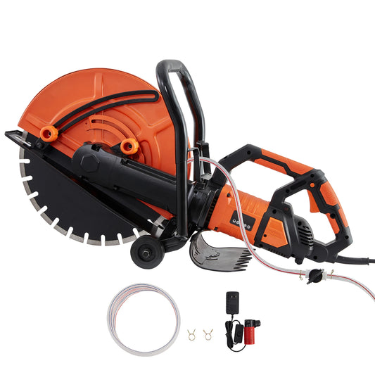 Electric Concrete Saw Wet Disk Cutter 3200W Power Tool