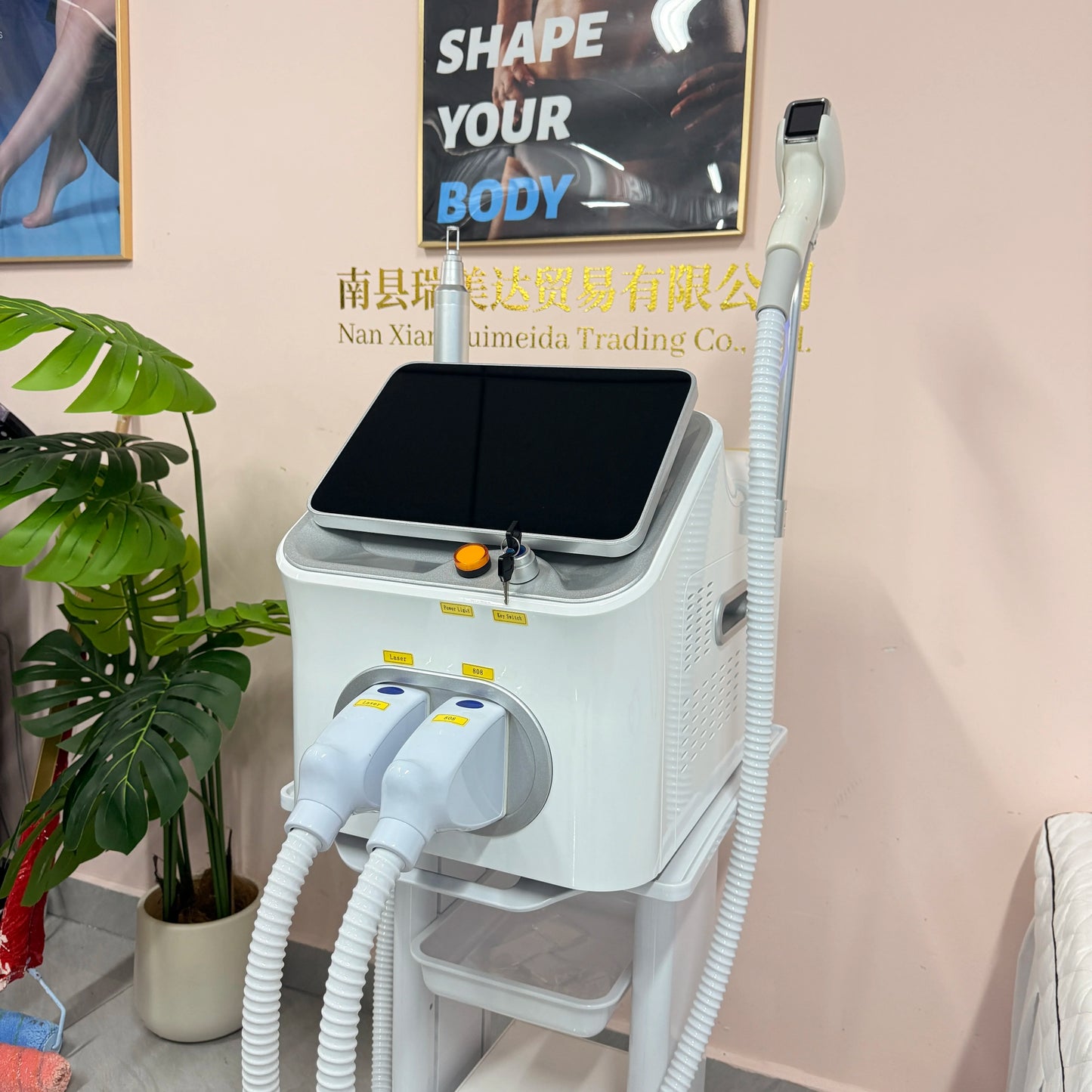 MYOSLIM 2-in-1 Diode Laser Hair Removal Pico QSwitch 808nm
