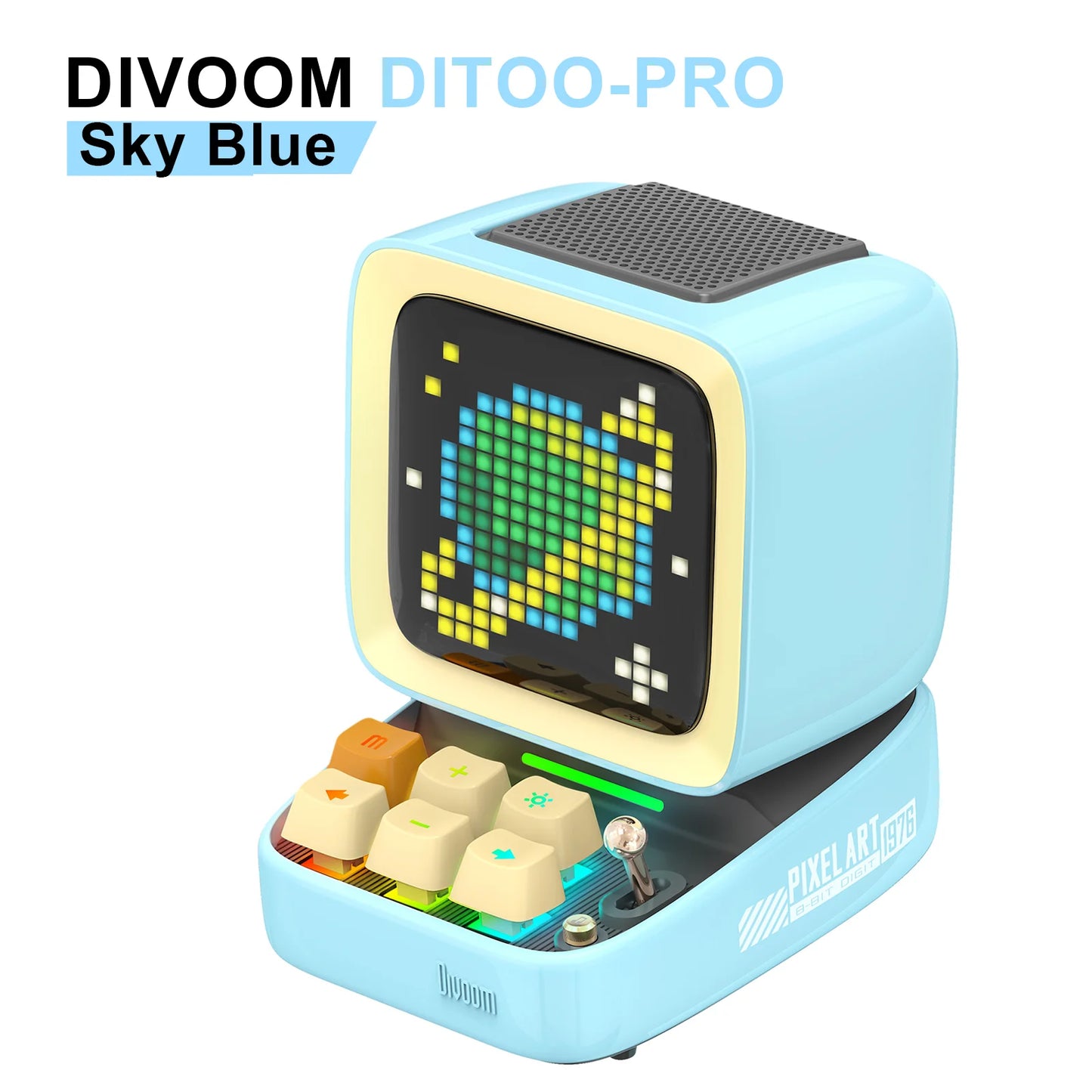 Divoom Ditoo Pro Bluetooth Desktop Speaker With Pixel Art Clock