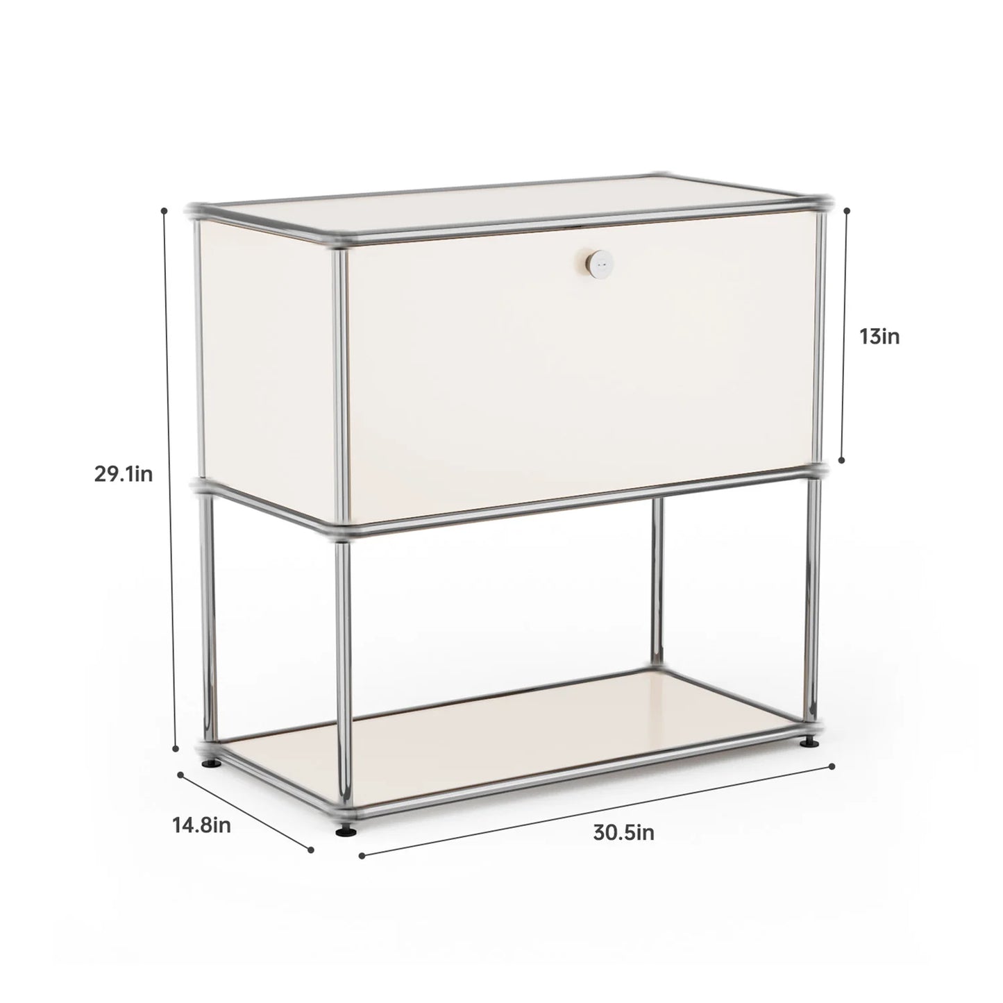 Stainless Steel Storage Cabinet Organizer TV Stand For Living Room